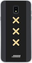 Samsung Galaxy J7 (2018) Hoesje Transparant TPU Case - Ajax Europees Uitshirt 2020-2021