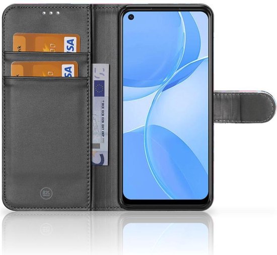 Portefeuille OPPO A73 5G Cuir PU Portefeuille pour Funky Triangle