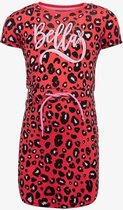 TwoDay meisjes jurkje met luipaardprint - Roze - Maat 98/104