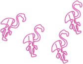 Boekenlegger Flamingo - Paperclip - Memo clip - Roze - 5 stuks