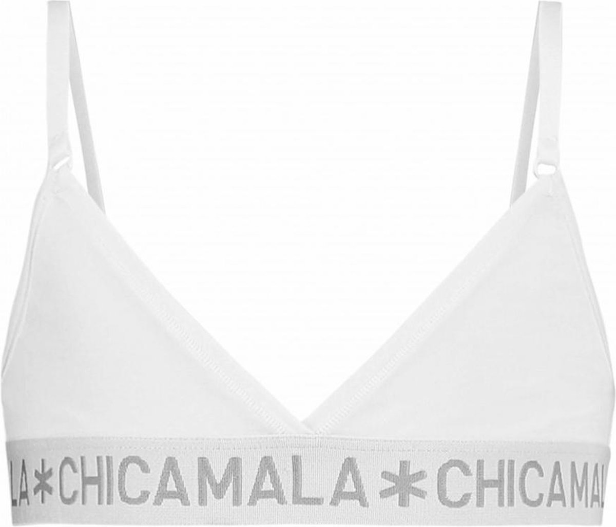 Muchachomalo Meisjes ondergoed Muchachomalo Girls Triangle Top Solid wit 158/164