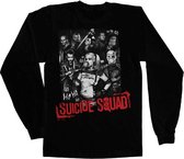 DC Comics Suicide Squad Longsleeve shirt -XXL- Suicide Squad Zwart