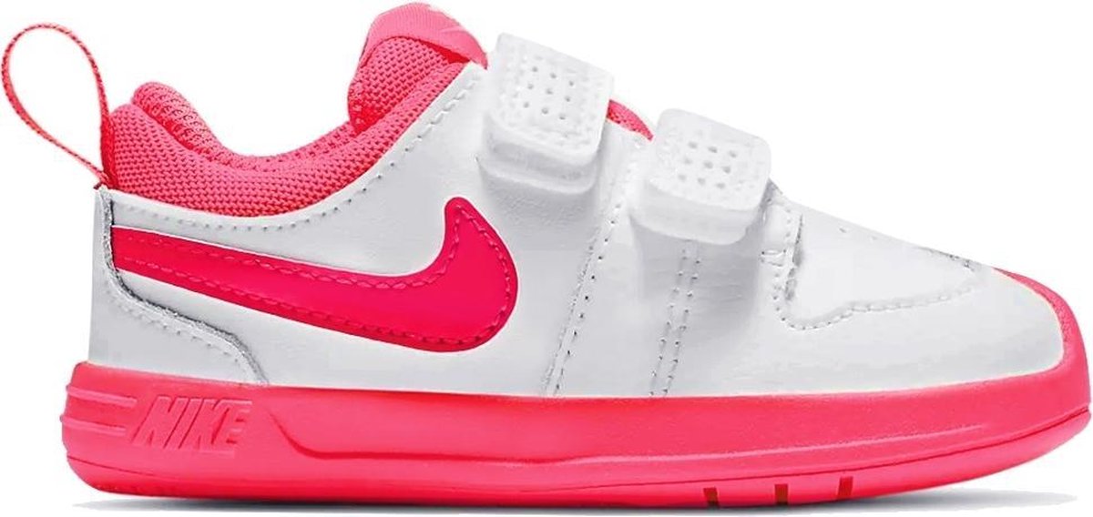 Nike Pico 5(TDV) Klittenband Schoen Meisjes 19, 5 Wit - Schoenen.nl