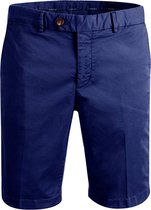 River Woods Tight fit chinoshort in blauw