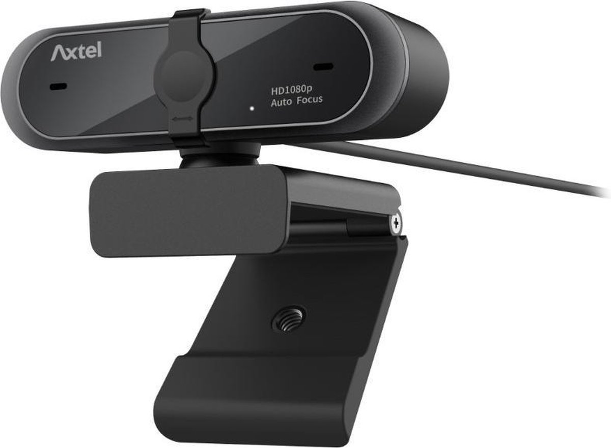 Axtel FHD Webcam HD - Webcam voor Laptop USB Camera - Microfoon - Werk & Thuis - Windows 10, 8 en 7 - Mac OS X - Chrome OS - Android