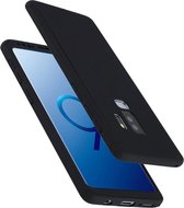 Voor Galaxy S9 + Frosted PC Hard volledig ingepakte beschermhoes (zwart)