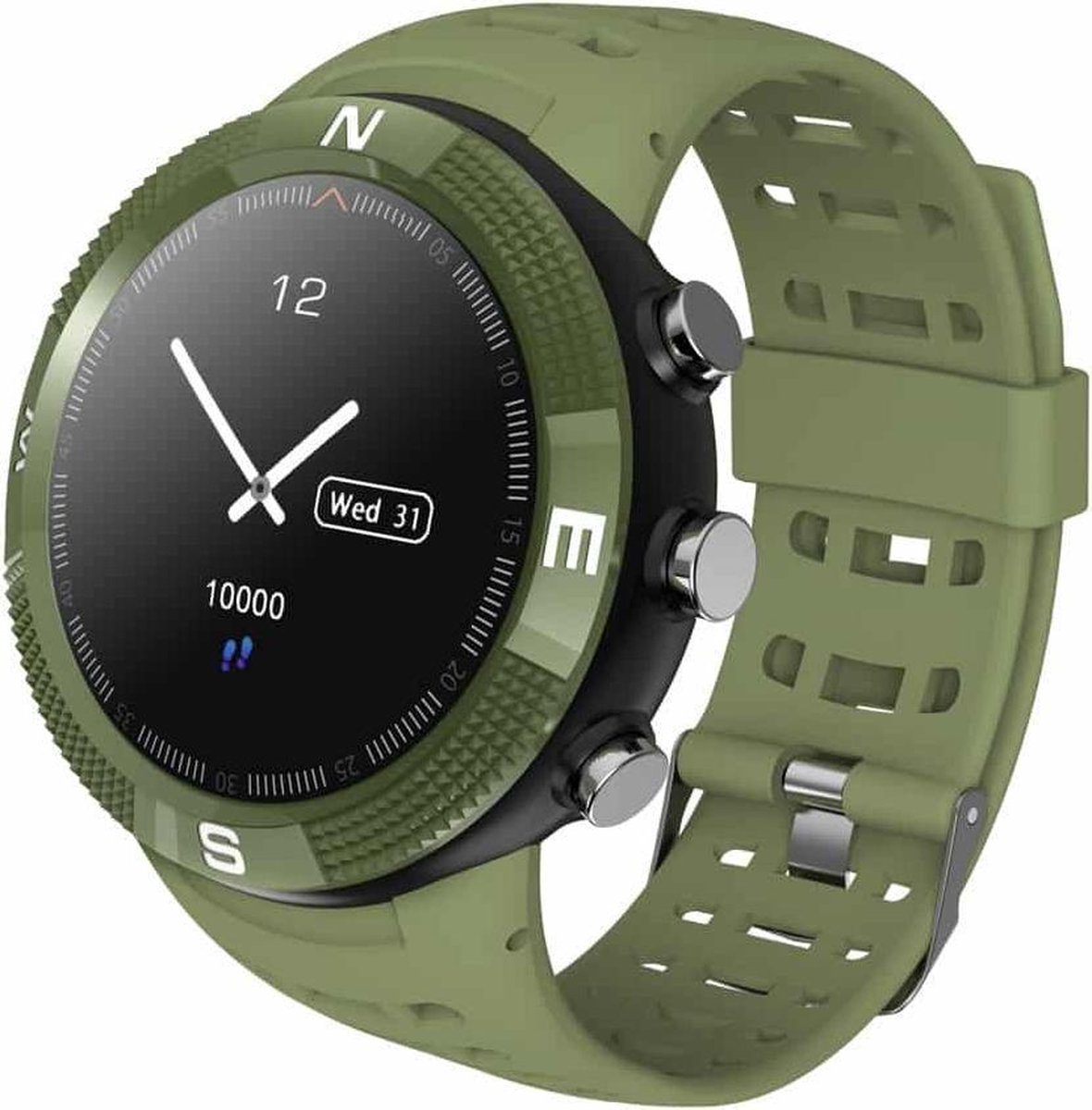 F18 1.3inch IP68 waterdichte smartwatch bluetooth 4.2