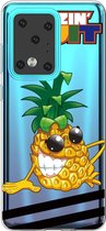 Voor Galaxy S20 Ultra Painted TPU beschermhoes (ananas)