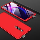 GKK Three Stage Splicing Full Coverage PC Case voor Geschikt voor Xiaomi Redmi K20 (rood)