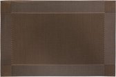 Cosy&Trendy placemat - Bruin - 45 x 30 cm - Set-12