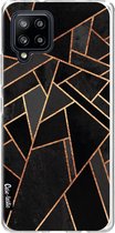 Casetastic Samsung Galaxy A42 (2020) 5G Hoesje - Softcover Hoesje met Design - Black Night Print