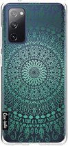 Casetastic Samsung Galaxy S20 FE 4G/5G Hoesje - Softcover Hoesje met Design - Chic Mandala Print