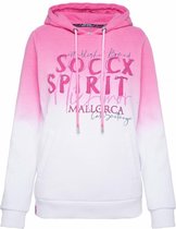 Soccx ® Hoodie Sweatshirt Spirit,Roze (M)