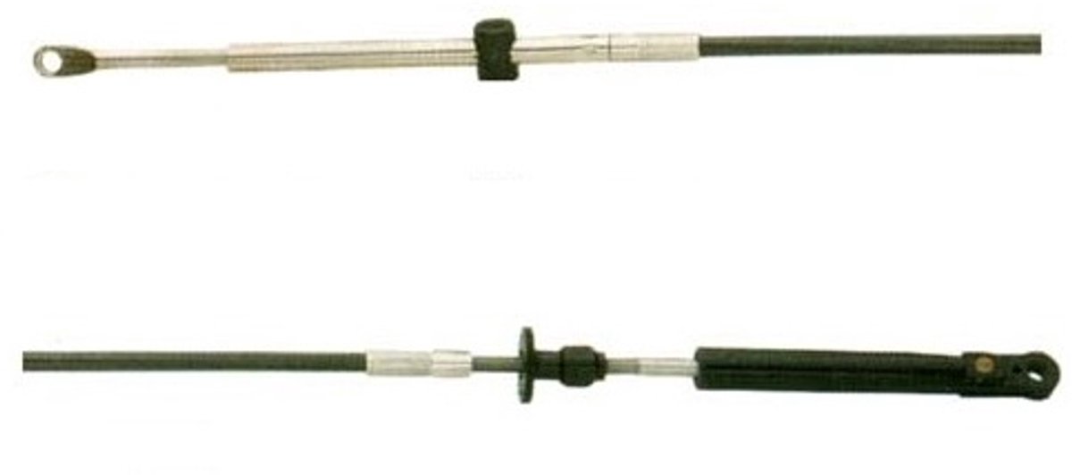 Lengte 2.45 m - Gashendelkabel C14 Johnson, Evinrude & OMC