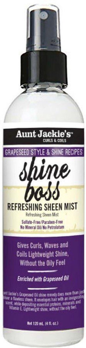 Aunt Jackie's Shine Boss Refreshing Sheen Mist - 118 ml