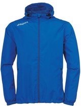Uhlsport Essential Regenjack Azuurblauw-Wit Maat S