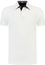 L&S Polo Contrast Cot/Elast SS for him