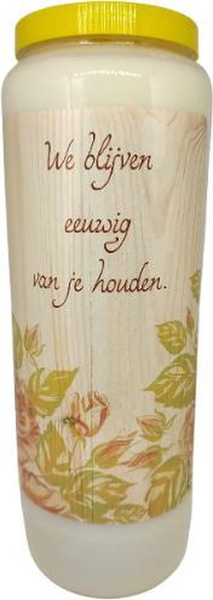 We Love You Forever - Bougie Neuvaine - Brûleur 9 Jours (Pack de 5)