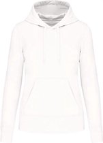 Sweatshirt Dames L 85% Katoen, 15% Polyester White
