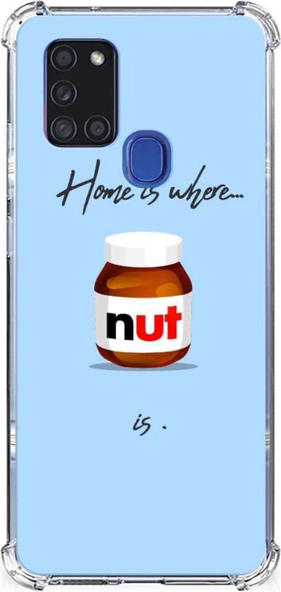 Samsung Galaxy A21s Beschermhoes Nut Home