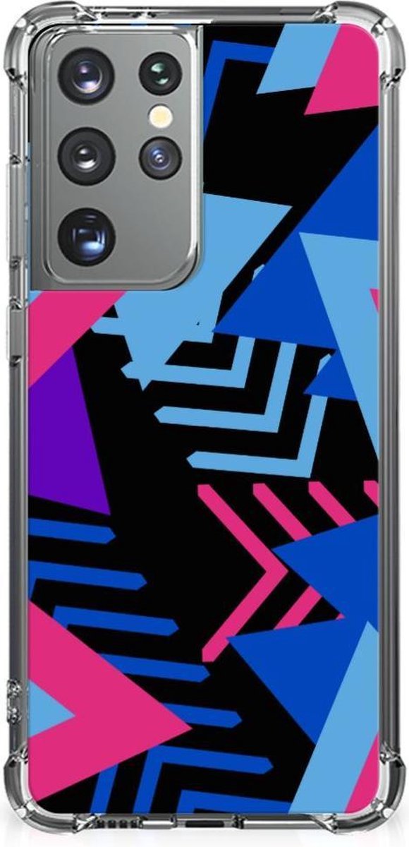 Samsung Galaxy S21 Ultra Shockproof Case Funky Triangle