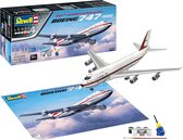 Revell 05686 Boeing 747-100, 50th Anniversary Vliegtuig (bouwpakket) 1:144