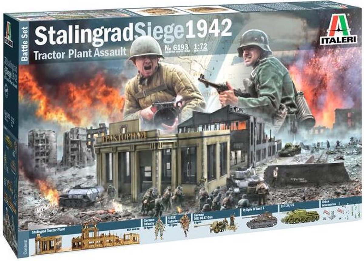 Afbeelding van product Italeri 6193 - Siege of Stalingrad 1942 - 1:72