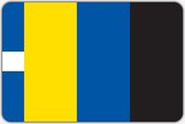 Vlag Witmarsum - 200 x 300 cm - Polyester