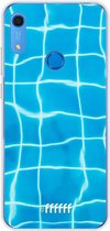 Huawei Y6s Hoesje Transparant TPU Case - Blue Pool #ffffff