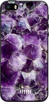 iPhone 5 Hoesje TPU Case - Purple Geode #ffffff