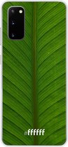 Samsung Galaxy S20 Hoesje Transparant TPU Case - Unseen Green #ffffff