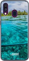 Samsung Galaxy A50 Hoesje Transparant TPU Case - Beautiful Maldives #ffffff