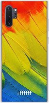 Samsung Galaxy Note 10 Plus Hoesje Transparant TPU Case - Macaw Hues #ffffff