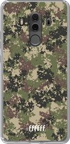 Huawei Mate 10 Pro Hoesje Transparant TPU Case - Digital Camouflage #ffffff