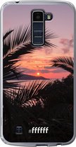 LG K10 (2016) Hoesje Transparant TPU Case - Pretty Sunset #ffffff