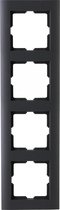 KOPP - Afdekraam - Athenis - 4-voudig - Mat Antraciet - BSE