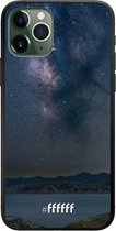 iPhone 11 Pro Hoesje TPU Case - Landscape Milky Way #ffffff
