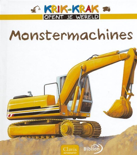 Cover van het boek 'Monstermachines' van Emmanuel Chanut