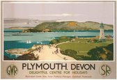 Pyramid Poster - Plymouth - 80 X 60 Cm - Multicolor