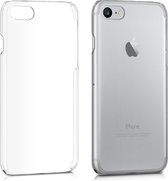 kwmobile hoesje geschikt voor Apple iPhone SE (2022) / iPhone SE (2020) / iPhone 8 / iPhone 7 - Back cover voor smartphone - Telefoonhoesje in transparant