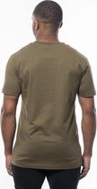 Wolftech Gymwear Sportshirt Heren - Olijfgroen - M - Regular Fit - Sportkleding Heren