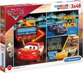 Clementoni - Legpuzzel Disney Cars - Junior Karton - 144 Stukjes