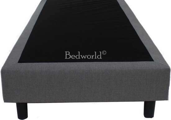 Boxspring Deluxe Anthracite - Ressort Bonell - 80x200cm