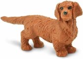 Safari Lucky Mini's/ geluksmini's Teckel hondjes 10 stuks (ca 1-2 cm)