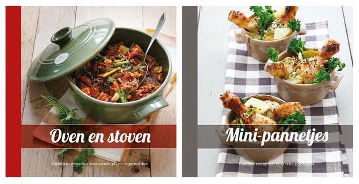 Set van kookboek Oven en Stoven - Minipannetjes, Beek, A. van |  8718546638695 | Boeken | bol.com
