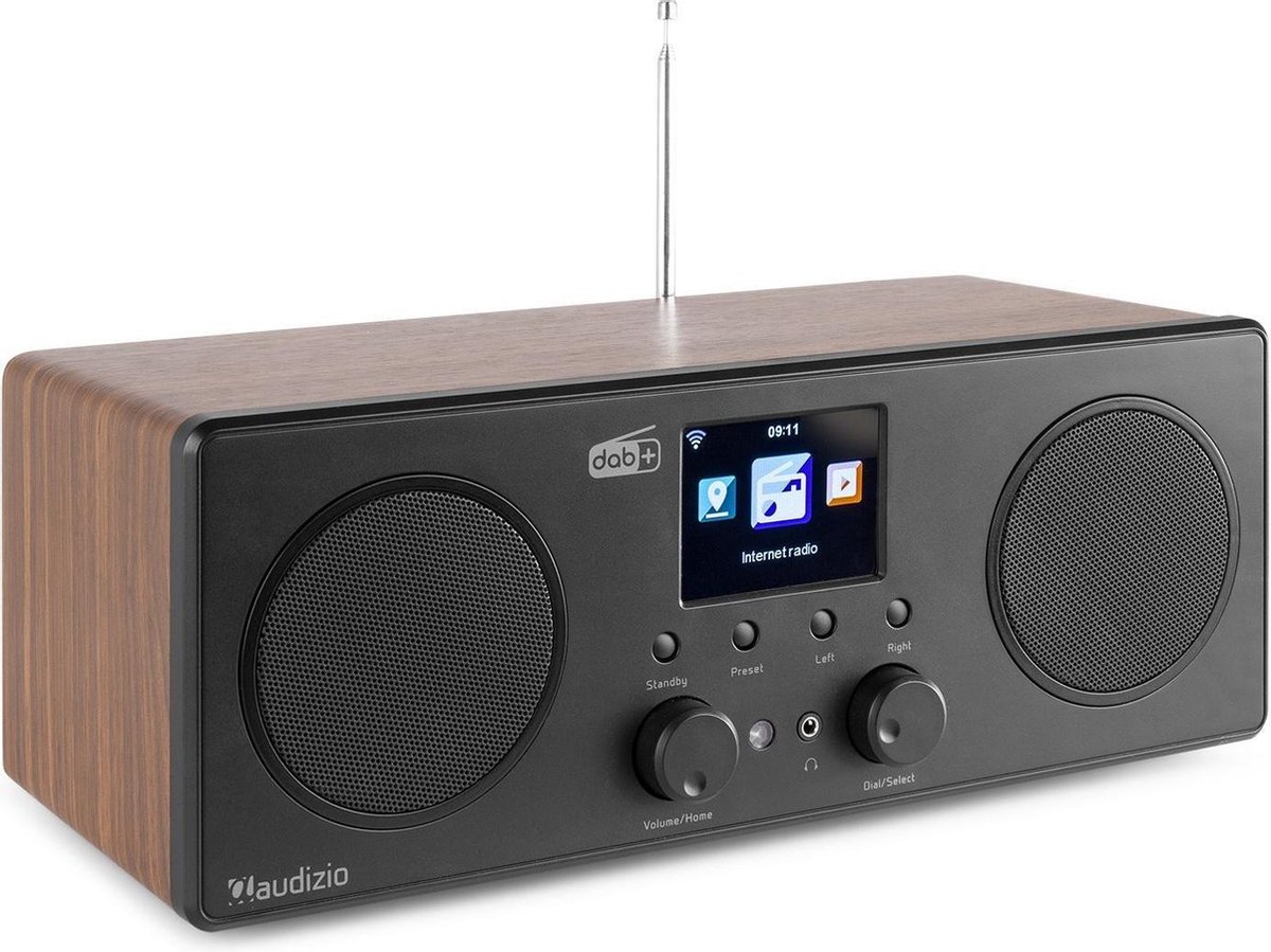 DAB radio met Bluetooth en wifi Audizio Bari