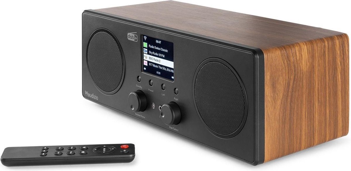 DAB radio met Bluetooth en wifi Audizio Bari