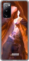 6F hoesje - geschikt voor Samsung Galaxy S20 FE - Transparant TPU Case - Sunray Canyon #ffffff