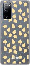 6F hoesje - geschikt voor Samsung Galaxy S20 FE - Transparant TPU Case - Pears #ffffff