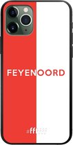 6F hoesje - geschikt voor iPhone 11 Pro -  TPU Case - Feyenoord - met opdruk #ffffff